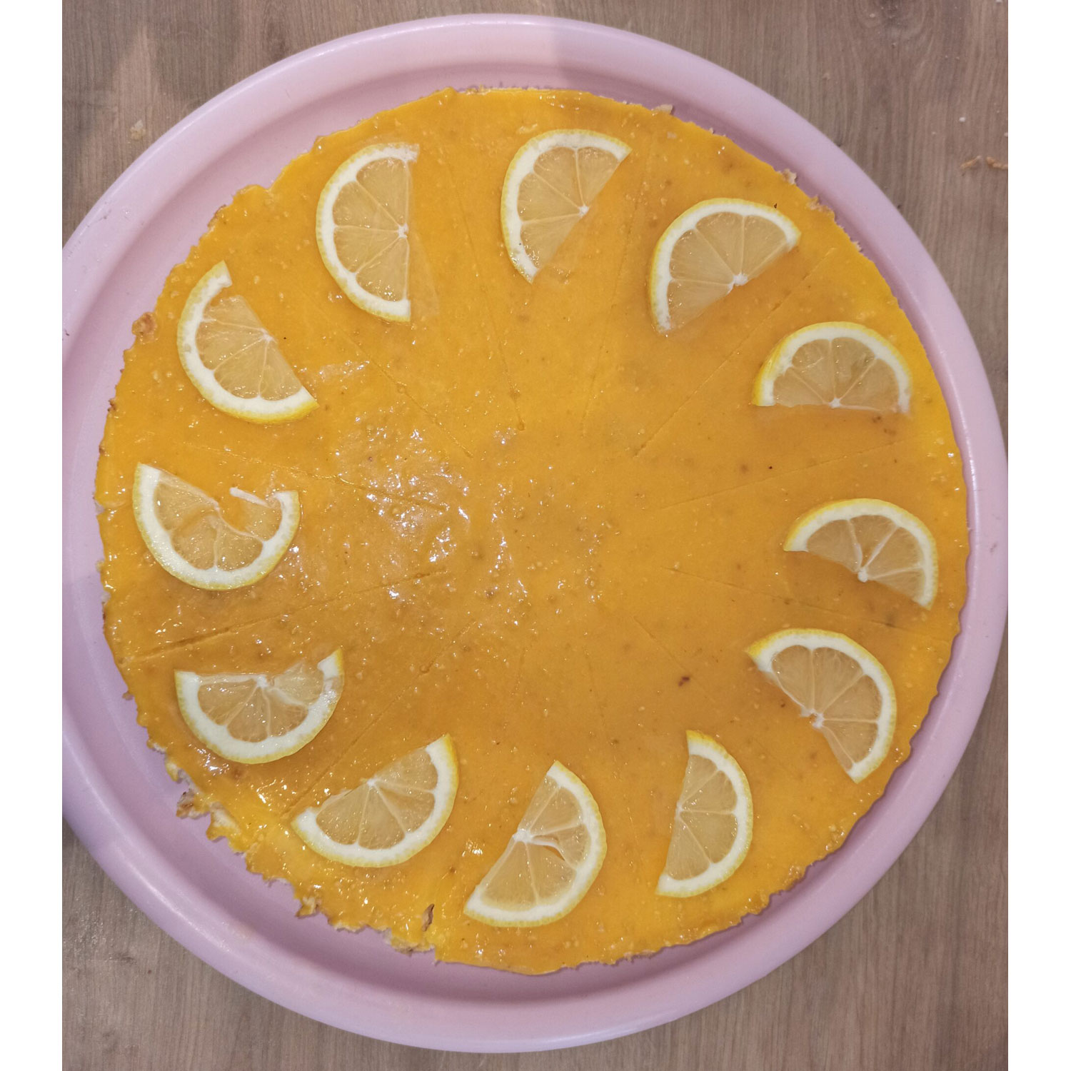 Cheesecake citrónový (27 cm)